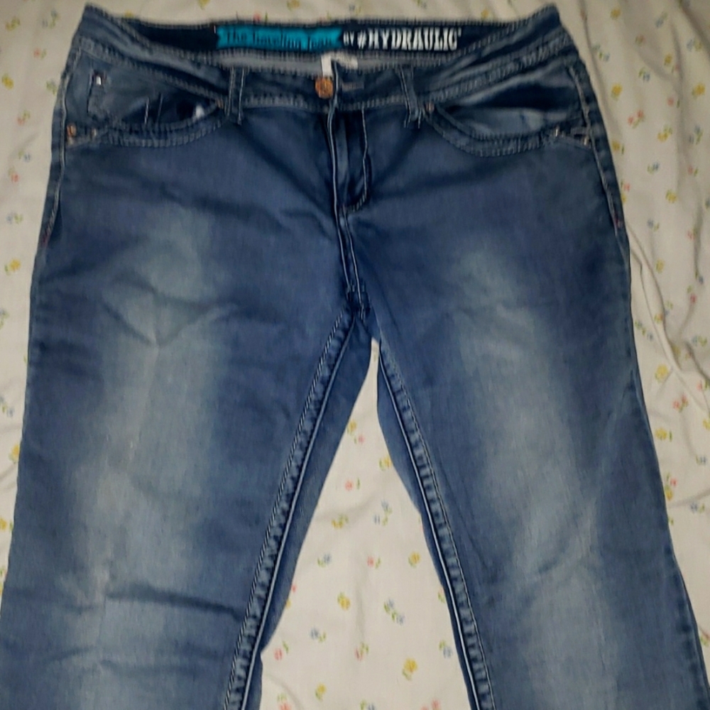HYDRAULIC JEANS "THE TRAVELING JEAN" SIZE 17/18